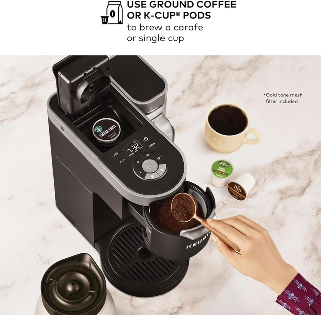 KDUO PLUS® SINGLE Serve & Carafe Coffee Maker 170.99 PicClick