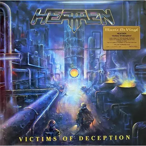 Heathens-Victims Of Deception Limited Edition Translucent Yellow Vinyl LP MOVLP3