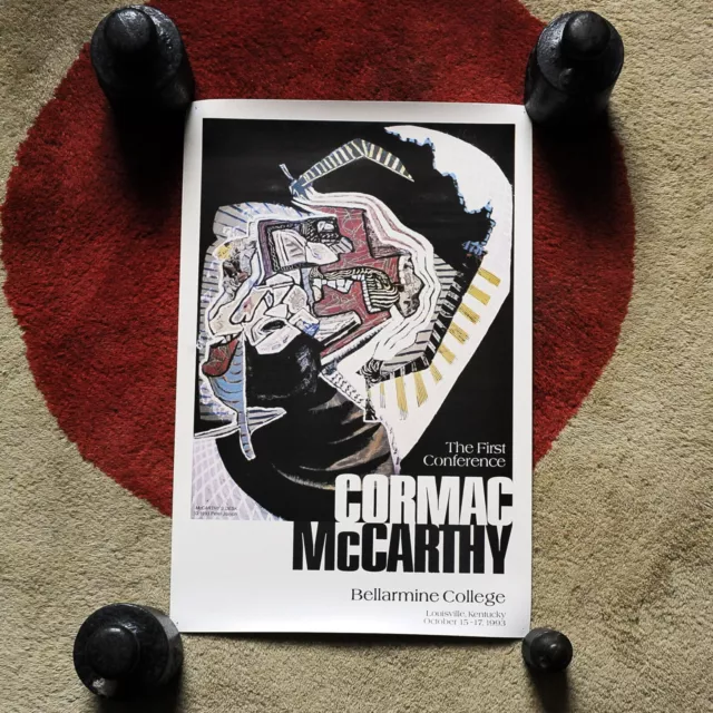 Cormac McCarthy 1st Conference Bellarmine College 1993 | poster by Peter Josyph