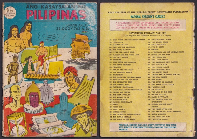PHILIPPINE NATIONAL CLASSIC Illustrated Komiks KASAYSAYAN NG PILIPINAS ...