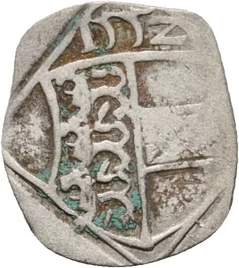 RDR Kärnten Ferdinand I.,  1552 Einseitiger Pfennig Silber 13 mm/ 0,4 g  #BKW314