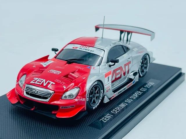 EBBRO ZENT CERUMO LC500 2017＆2018 EBBRO ZENT CERUMO LC500 No.38 2017 SUPER GT500 Model Car