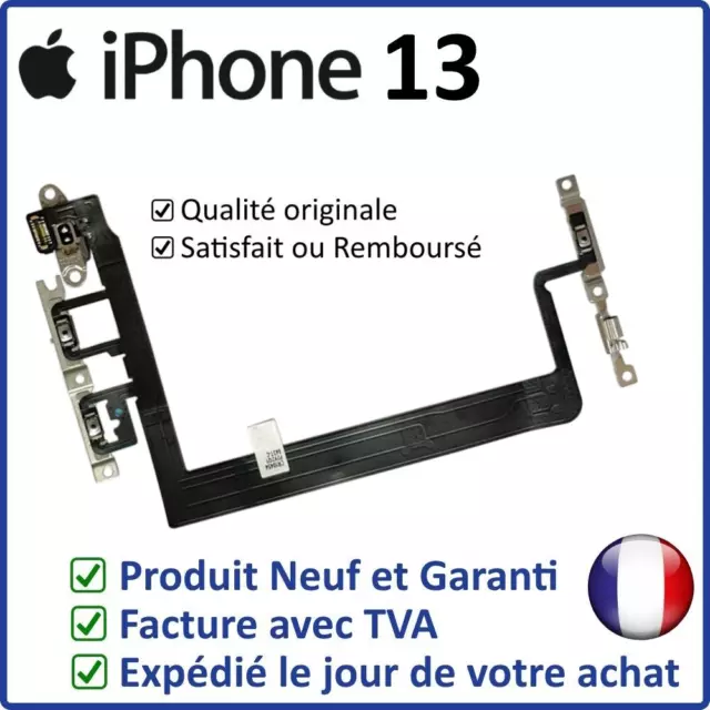 Iphone 13 - Nappe Des Boutons Power Volume Mute Assemblée Avec Supports