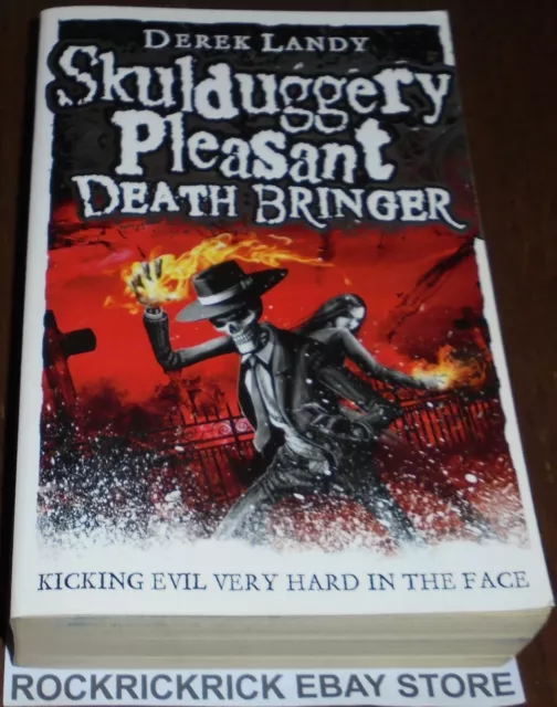 Skulduggery Pleasant - Death Bringer Book By Derek Landy 2011 608 Pages