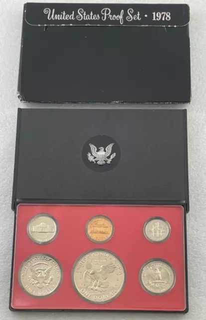 1978 US United States Proof Coin Set - Nice Condition -