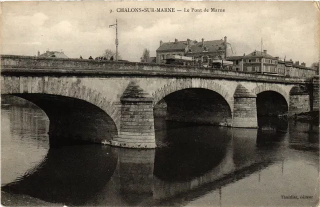 CPA CHALONS-sur-MARNE - Le Pont de Marne (742380)