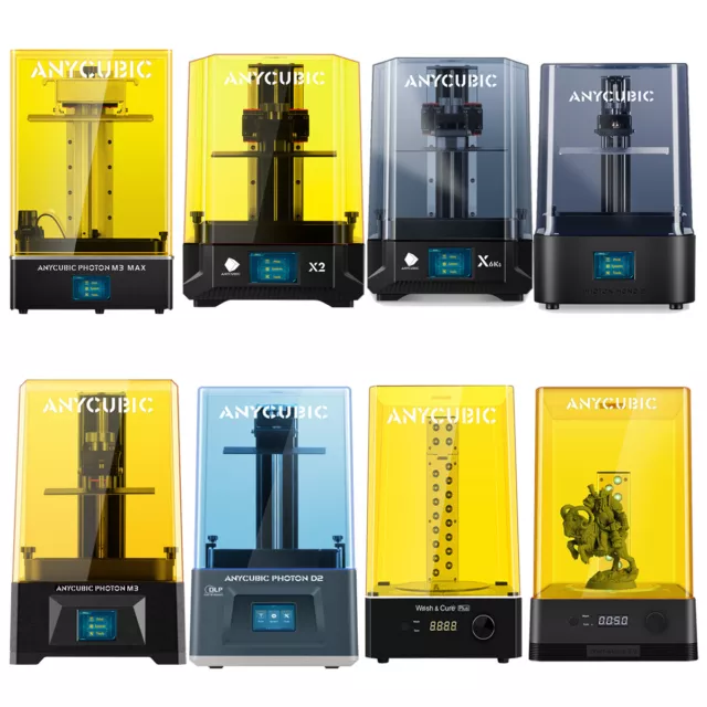 ANYCUBIC LCD 3D Printer Photon Mono 4K/2/X 6Ks/Photon M3 Max/D2 Wash ...