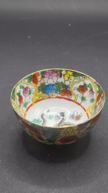 China Cloisonne Schüssel  Schale Deko Ornamente Handarbeit 063006 5*2,5cm