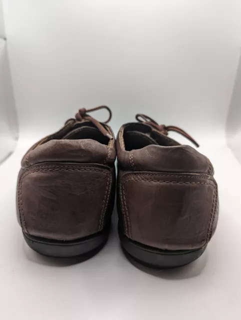 Vintage Brown Leather Prada Shoes Size 8 Mens Designer 2