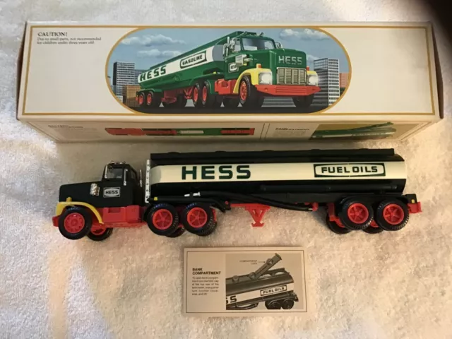 1984 Hess Toy Truck Babk, Mint In Original Box