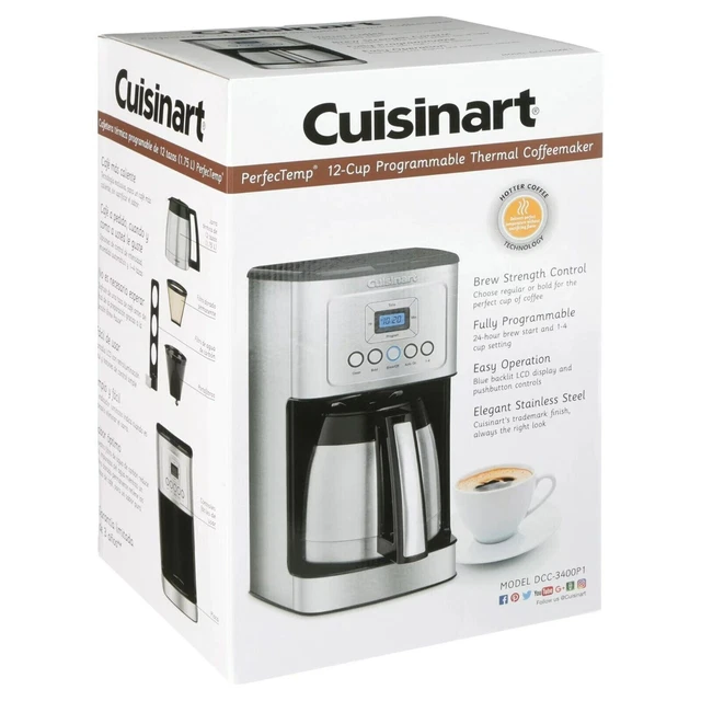 Cuisinart PerfecTemp 12-Cup Programmable Thermal Coffee Maker