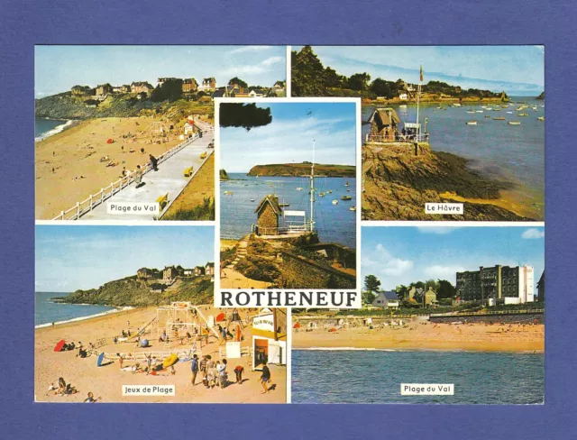 Cartolina Rotheneuf Ille et Vilaine vedute non viaggiata 1979