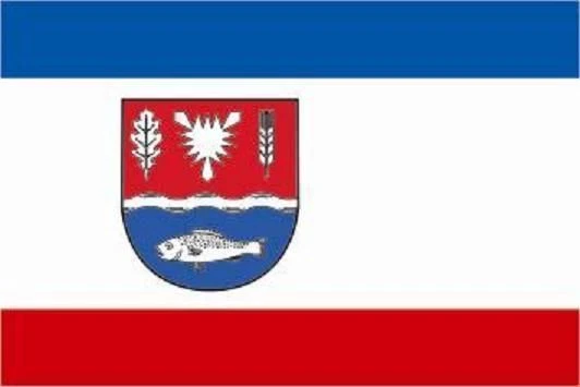 Aufkleber Landkreis Plön Flagge Fahne 8 x 5 cm Autoaufkleber Sticker