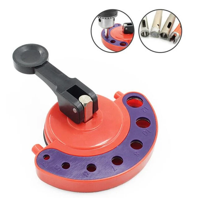 4-12 mm broca de diamante ajustable núcleo de baldosa de broca orden guía de brocas -xp