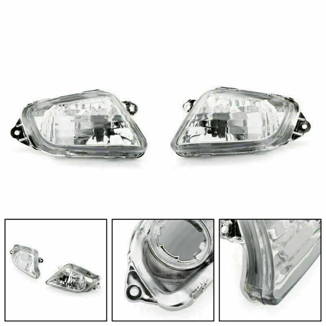 Segnali di rotazione anteriore per obiettivo Honda CBR1100XX 1999-2006 trasparente AY