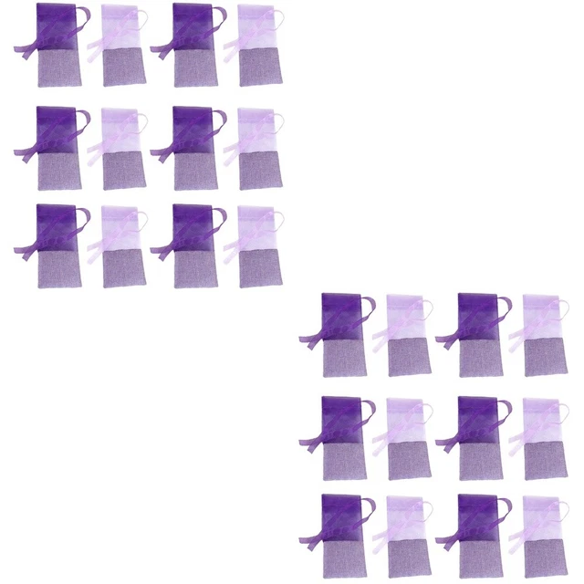 48 Pcs DIY Lavender Sachets Bag Wrapping Bag Scent Bags