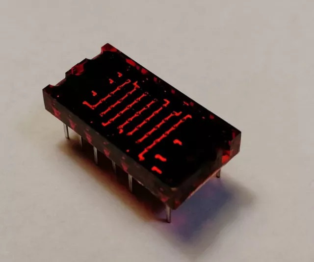 LTP305R (TIL305) 5x7 red dot matrix LED display