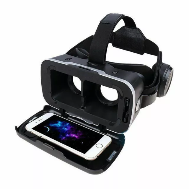 3D Google VR Box Headset Virtual Reality Glasses For Game Movie Smart Phone