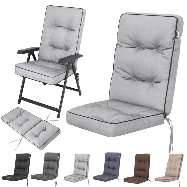 PETTI Artigiani Italiani Weihnachts-Stuhlkissen Set – 6 Stück, 40x40 Cm, Mikrofaser Mit Bändern, Rentier-Design, Made In Italy