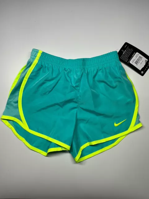 NIKE Girls DRI-FIT Tempo Lined Running Shorts; Sizes 6X /Youth Girls NWT