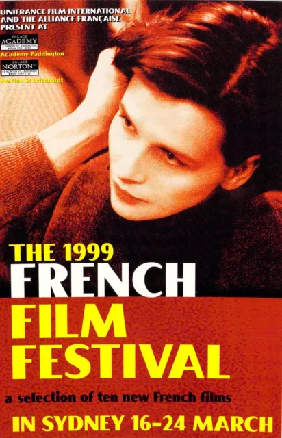 V02943 Australia Avant Card #2943 French Film Festival postcard