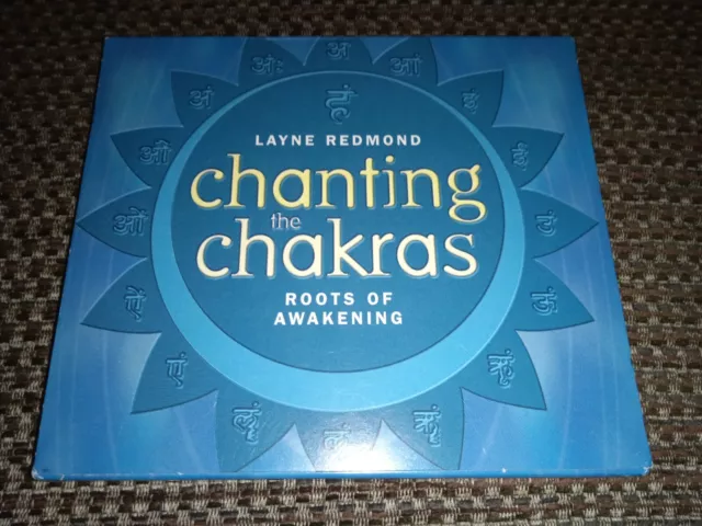 chanting chakras layne redmond cd very good condition