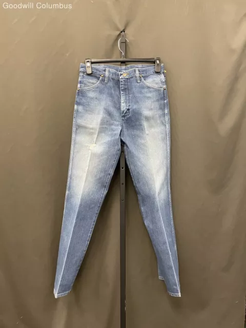 WRANGLER BLUE DENIM Jeans Size 32x34 $9.99 - PicClick