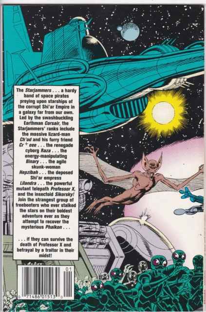 X-Men Spotlight on Starjammers #1 and #2 Mini (1990) Marvel Comics,Complete Run 4