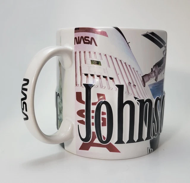 NASA Johnson Space Center 3D Coffee Mug Cup Large 16oz Houston Texas Astronaut