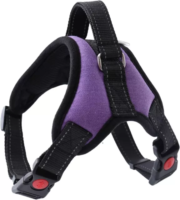 No Pull Dog Pet Harness Adjustable Large Reflective Safety Padded Puppy Vest