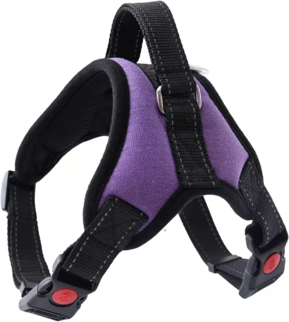 No Pull Dog Pet Strong Harness Adjustable Reflective Safety Padded Puppy Vest