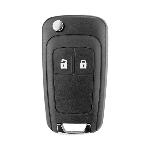 To Suit Holden Barina/Cruze/Trax 2 Button Remote Flip Key Blank Shell/Case/En...