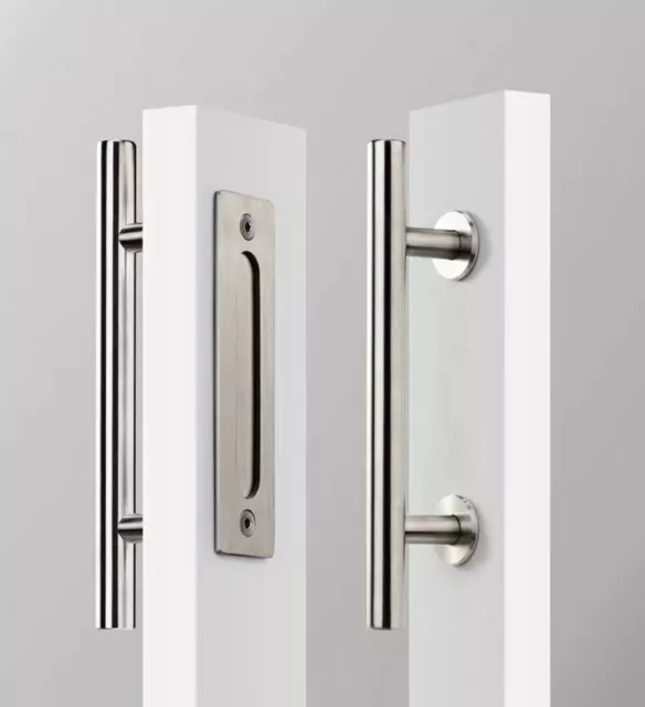 6"/10"/12" Retro Sliding Barn Door Pull Flush Handle Gate Furniture Hardware 2