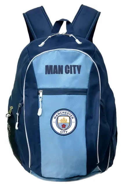 Manchester City Backpack, Officially Licensed Man City Adult Backpack