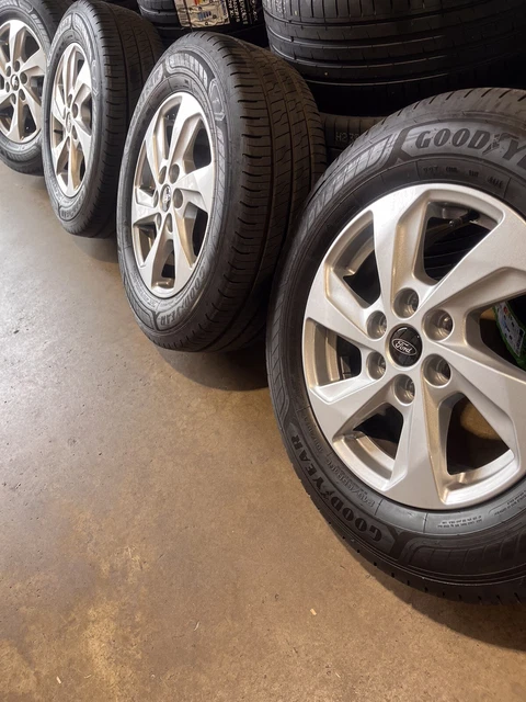 GENUINE 16” 2024 Ford Transit Custom Wheels And Goodyear Tyres 6x120 £ ...