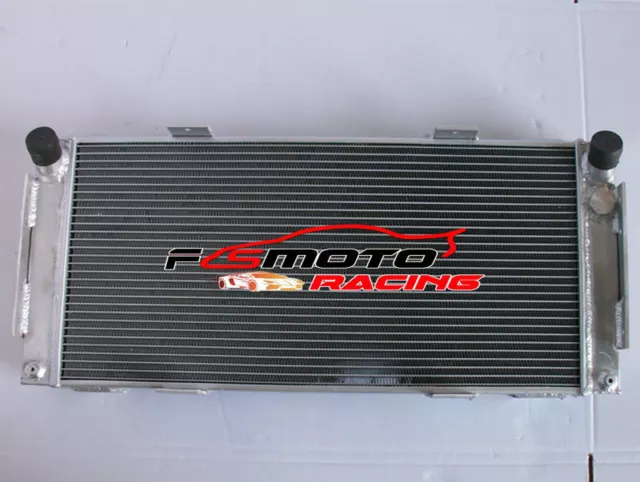 Aluminum radiator For FORD GT40 V8 Manual 1964 1965 1966 1967 1968 1969 3