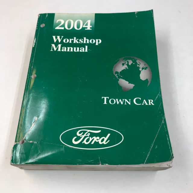 2004 Ford Lincoln Town Car Workshop Service Repair Manual OEM