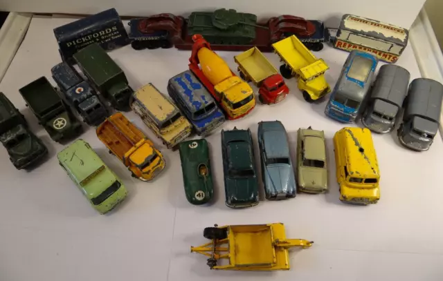 Matchbox Lesney Various Cars / Commercial Vehicles Job Lot 1950-60s