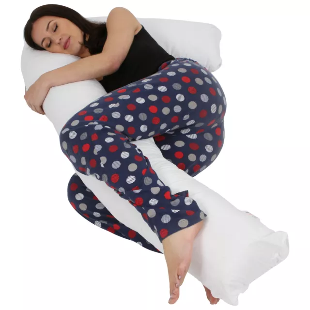 Big L Pillow Maternity Pregnancy Support Body Pillow Side Sleepers