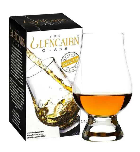 THE GLENCAIRN WHISKY CRYSTAL GLASS Whiskey Spirit Scotland Scotch Macallan NEW