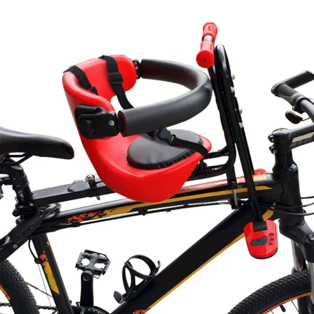 Safety Toddler Child Seat Front Chair&Pedal Kids Bicycle Chair Carrier Baby Bike