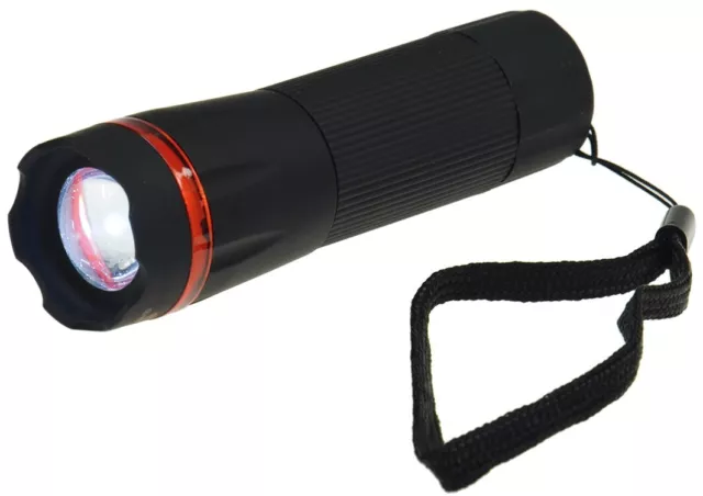 LED Taschenlampe TL1 CREE mit Fokus-Funktion inkl. 3x AAA/Micro-Batterien