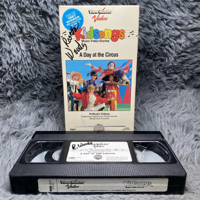 KIDSONGS A DAY At The Circus VHS Tape 1987 View-Master Video Kids Music ...