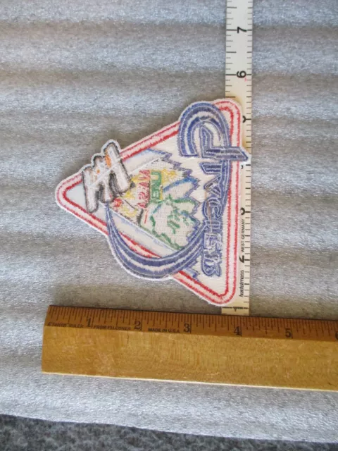 Nasa Uab Glacier Original Patch - International Space Station (Iss) 3