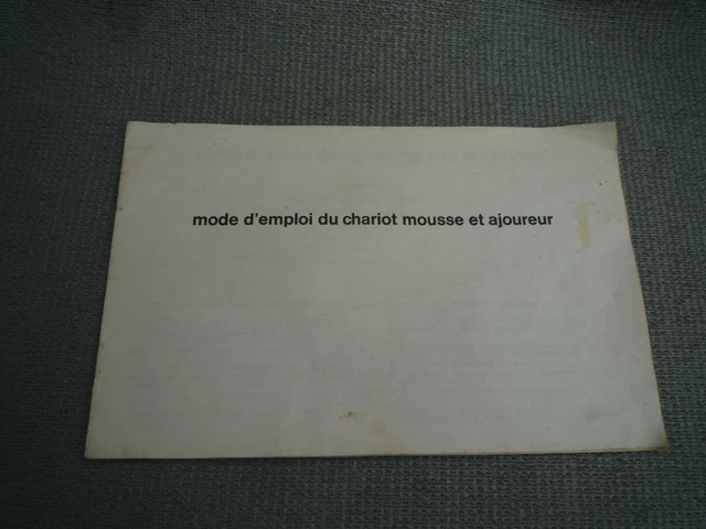 Chariot Avant Pour Machine à Tricoter Singer, Phildar, Superba - Occasion Révisée Et Fonctionnelle