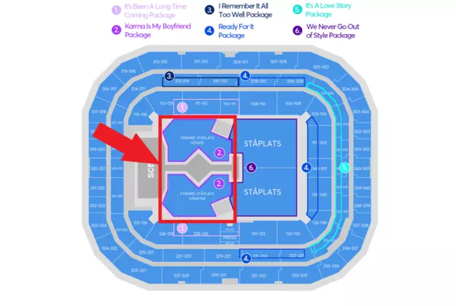 Taylor Swift The Eras Tour - Stockholm Sweden - May 18 2024 - 4 VIP GA Tickets