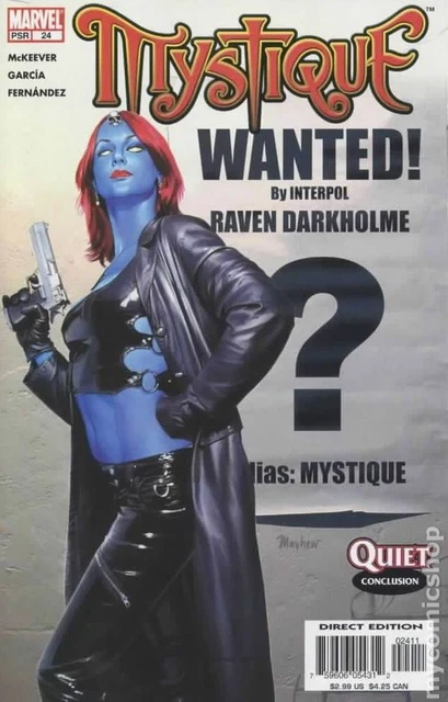Mystique #24 VG 2005 Stock Image Low Grade