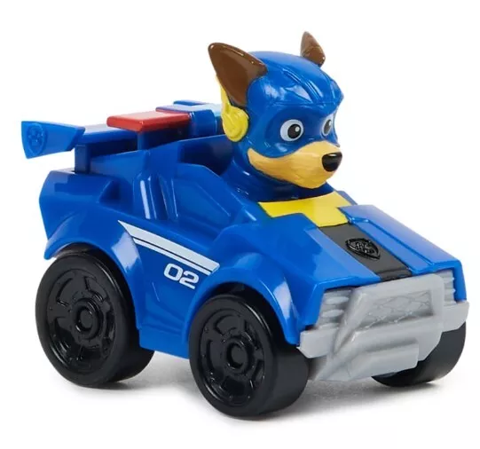 Paw Patrol Mini Pup Squad Racers - Chase  - Next Day Delivery