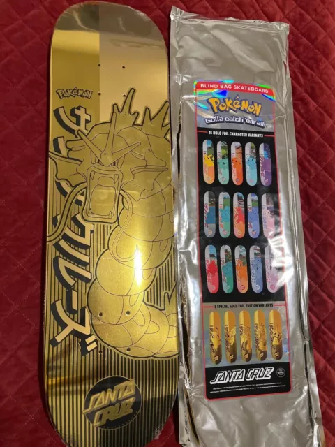 pokemon x santa cruz blind bag special gold gyarados 1/50 
