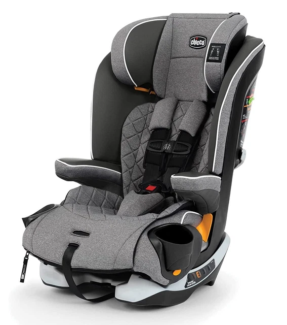Chicco MyFit Zip Harness + Booster Child Safety Baby Car Seat Granite NEW